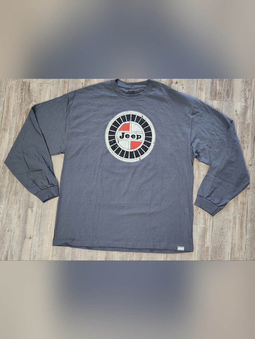 Jeep Dark Gray Long Sleeve T-Shirt Men's Size 2XL New without tags